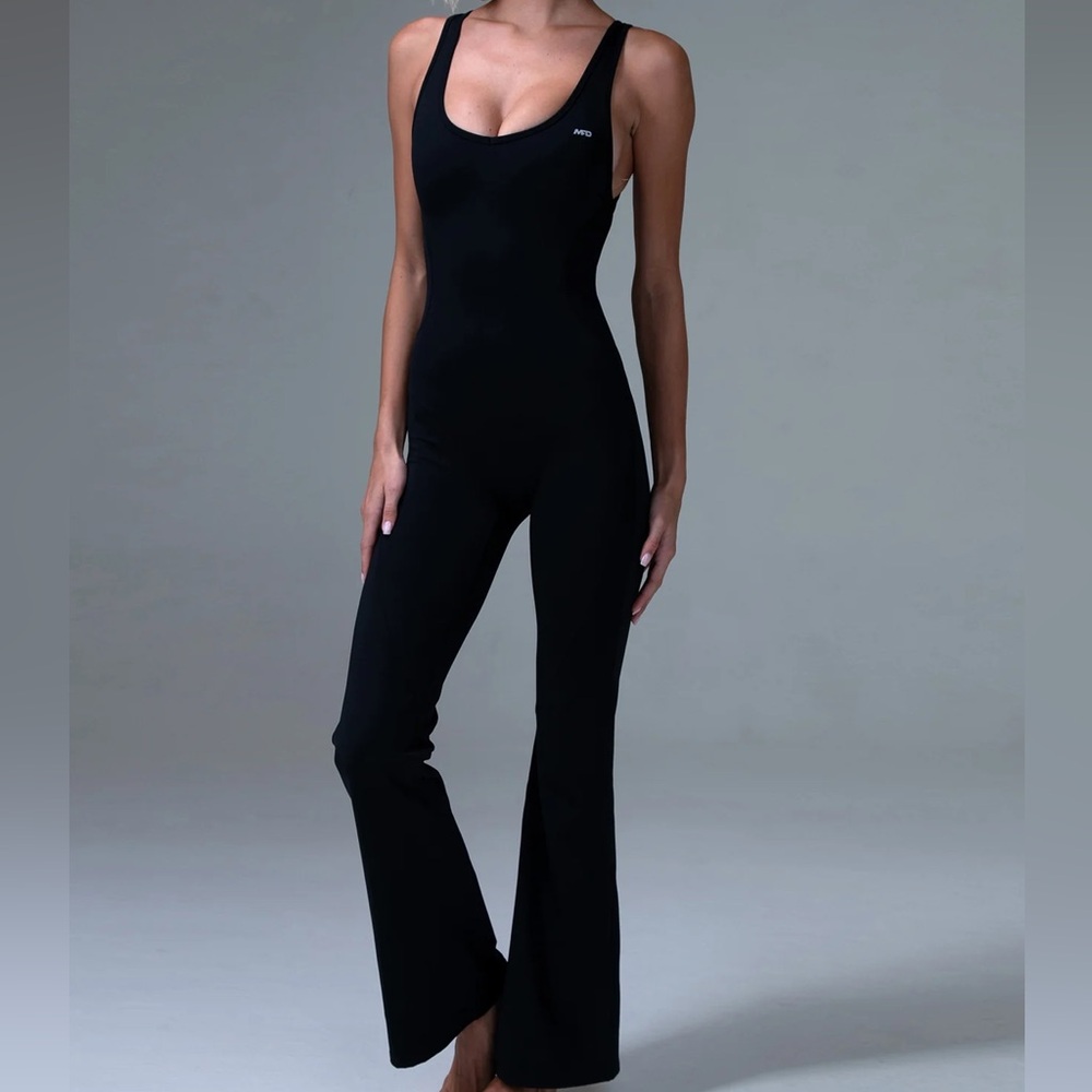 NWT-MFD AIRY BACKLESS YOGA ROMPER jumpsuit